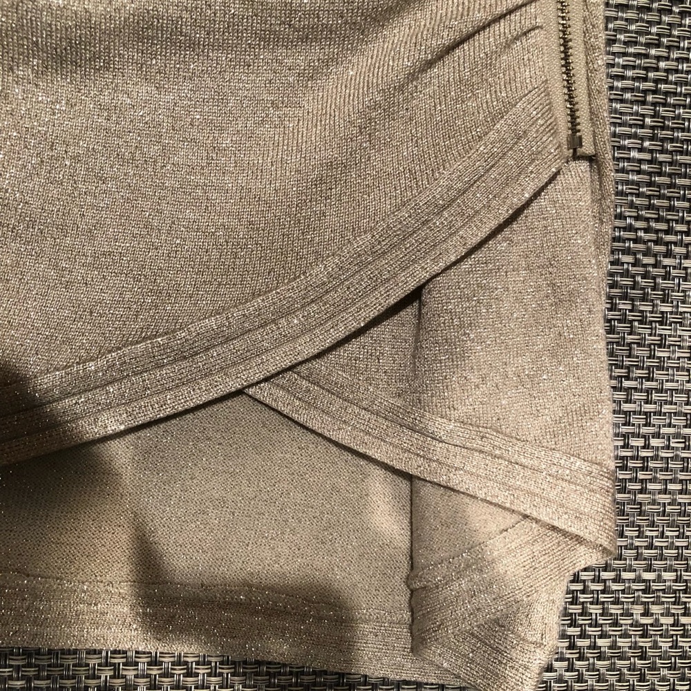 Long Sleeved gold sweater